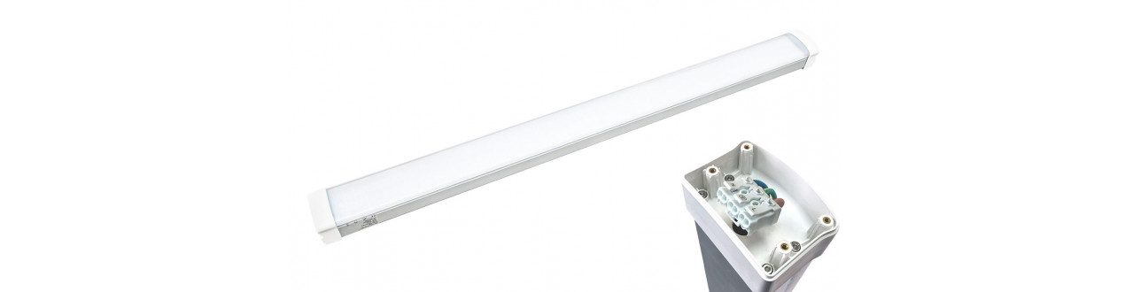 LED Feuchtraumleuchten Athos S für Garage und Industriebeleuchtung